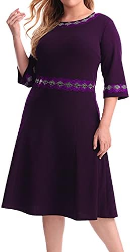 Kadınlar 2023 Bayan Dantel Pelerin Elbise Artı Boyutu Moda Baskı Boyun Yarım Kollu kalem elbiseler İngilizce