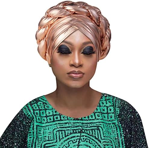 Türban Başkanı Wrap Müslüman Bayanlar için Afrika Kadınlar Headwrap Türban Büküm Uyku Bere Kanser Kapaklar Saç Dökülmesi