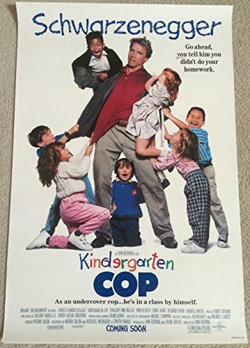 Anaokulu Polisi 1990 D/S Haddelenmiş Film Afişi 27x40