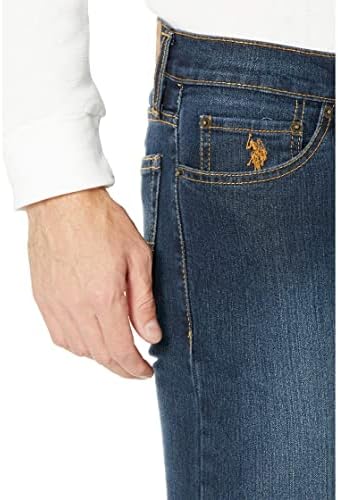 U. S. Polo Assn. Mavi Orta Enzimde Streç Skinny Beş Cepli Kot Pantolon