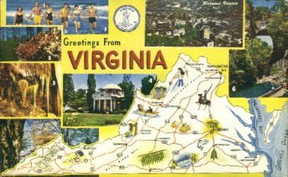 Virginia Kartpostalından selamlar