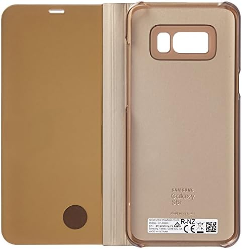 Samsung EF - ZG955CFEG Clear View Ayakta Kapak Flip Case için Galaxy S8+, Altın