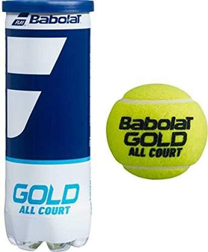Babolat Gold Tüm Kort Tenis Topları, 4 Kutu / 12 Top (3 Top/Kutu)