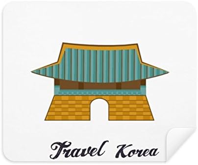 Güney Kore Gwanghwamun Kapısı Temizleme Bezi Ekran Temizleyici 2 adet Süet Kumaş