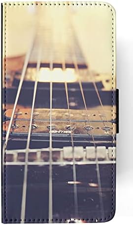 Müzikal Müzik Gitar Dizeleri 4 FLİP Cüzdan Telefon kılıfı Kapak için Apple iPhone 12 PRO MAX