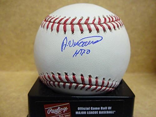 Aroys Vizcaino Atlanta Braves, M. L. Beyzbol W / coa İmzalı Beyzbol Topları