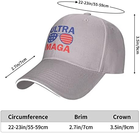 NUTTAG Ultra MAGA beyzbol şapkası Yıkanabilir Ayarlanabilir Snapback Kap Kadın erkek Kovboy Şapkaları