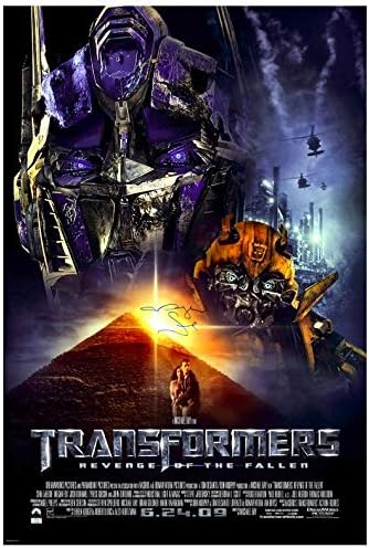 Megan Fox İmzalı Transformers İntikamı Düşmüş Orijinal 27x40 Tek Taraflı Film Afişi
