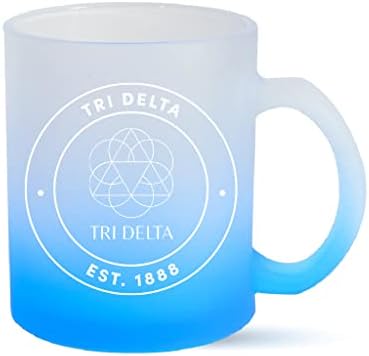 Sorority Mağazası Delta Delta Delta Kupa, Kahve veya Herhangi Bir içecek için Ekran Baskılı Tri Delta Sorority Adı