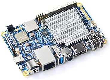 NanoPC-T4 RK3399 KOL Çift Ekran Mini PC LPDDR3 RAM 4 GB Gbps Ethernet, destek Android 8.1 ve Lubuntu 16.04, AI Projesi