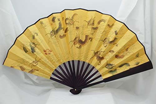 EastMeetsWest Vintage Çin Sarayı Kumaş Kaplı Kağıt Bambu El yelpaze Duvar Sanatı Ev Dekorasyon 5